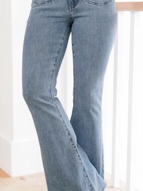 Judy Blue Light Wash Flare Jeans